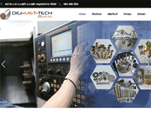 Tablet Screenshot of digimettech.com